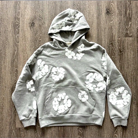 Denim Tears Grey Hoodie Sweater M